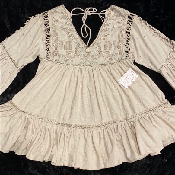 Free People Much Love Tunic Top. XS - Picture 6 of 16